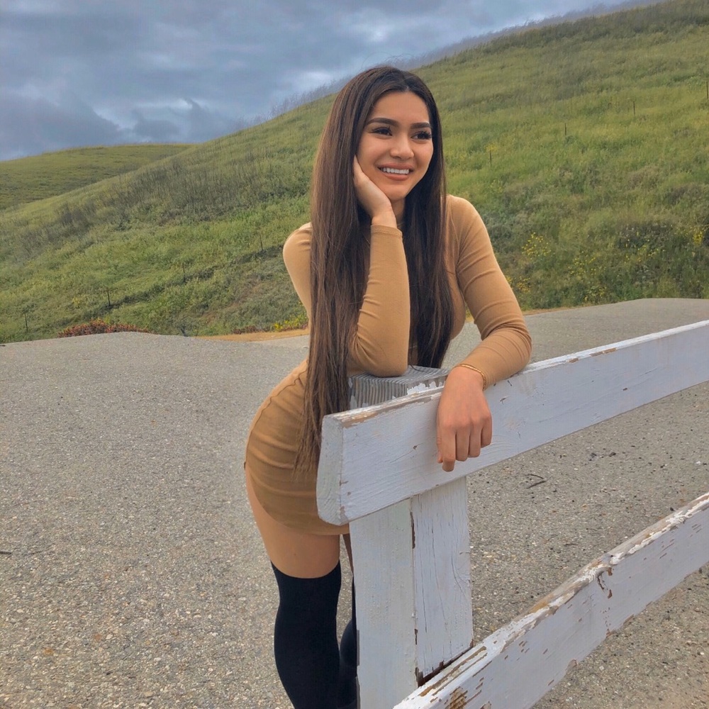 Long sleeve casual dress